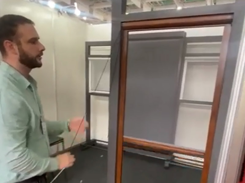 Capa do vídeo: Vídeo do projeto — mosquiteiro sob medida