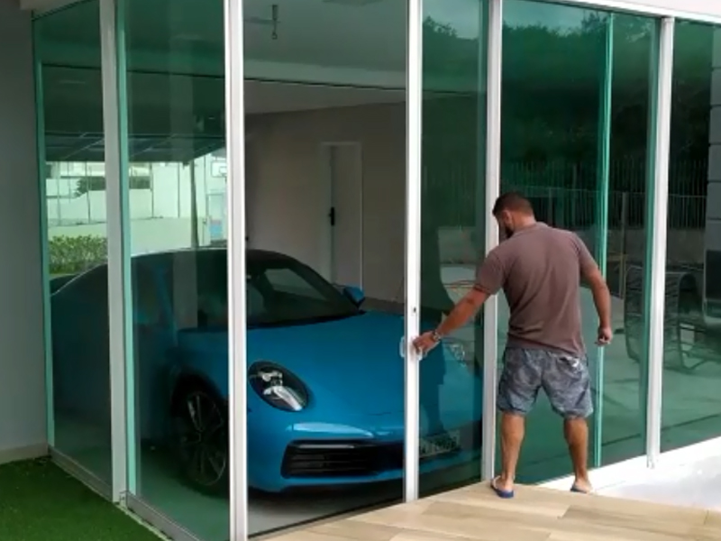 Capa do vídeo: Vídeo do projeto — portas deslizantes